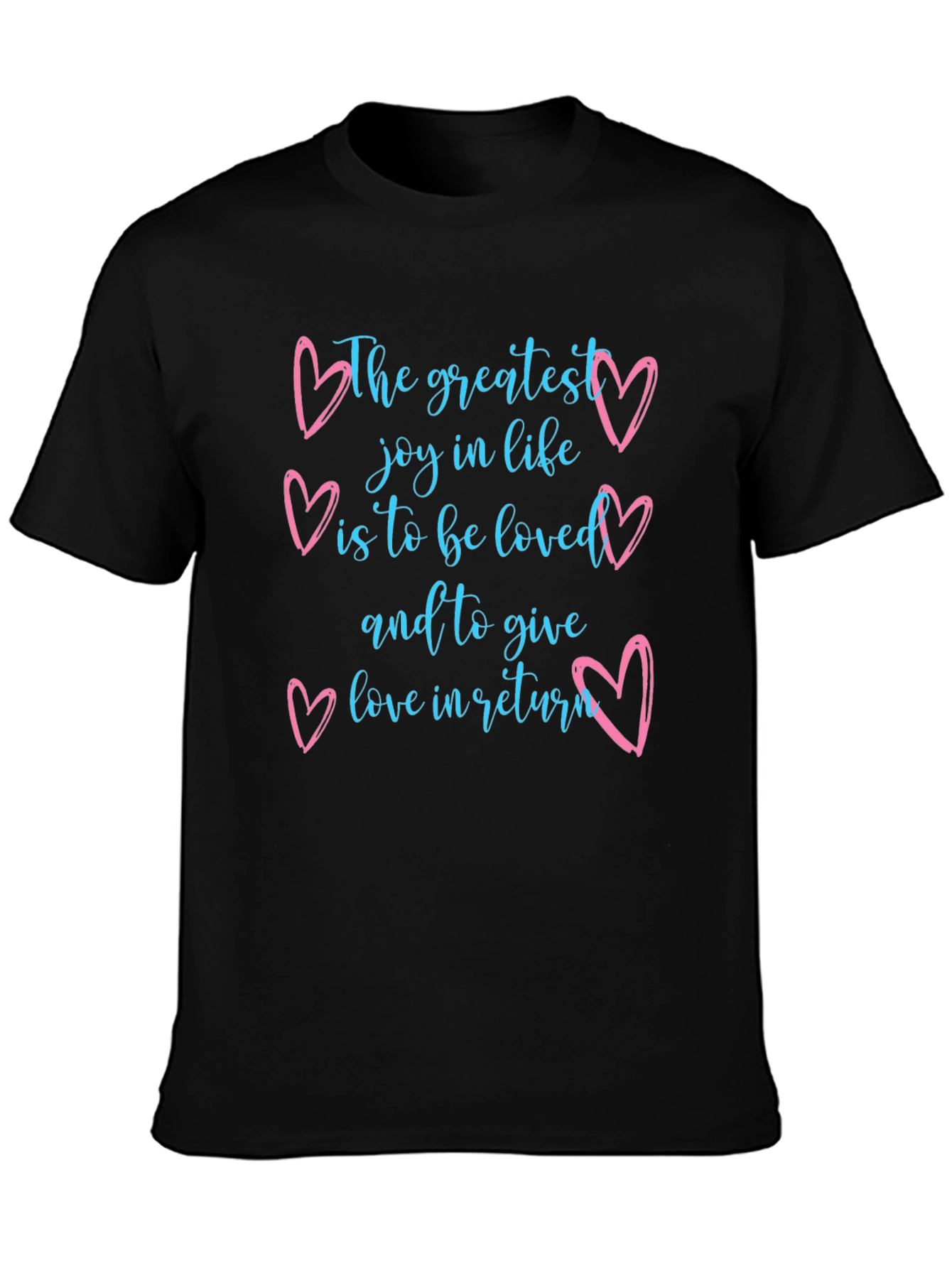 Love and Joy Graphic T-Shirt