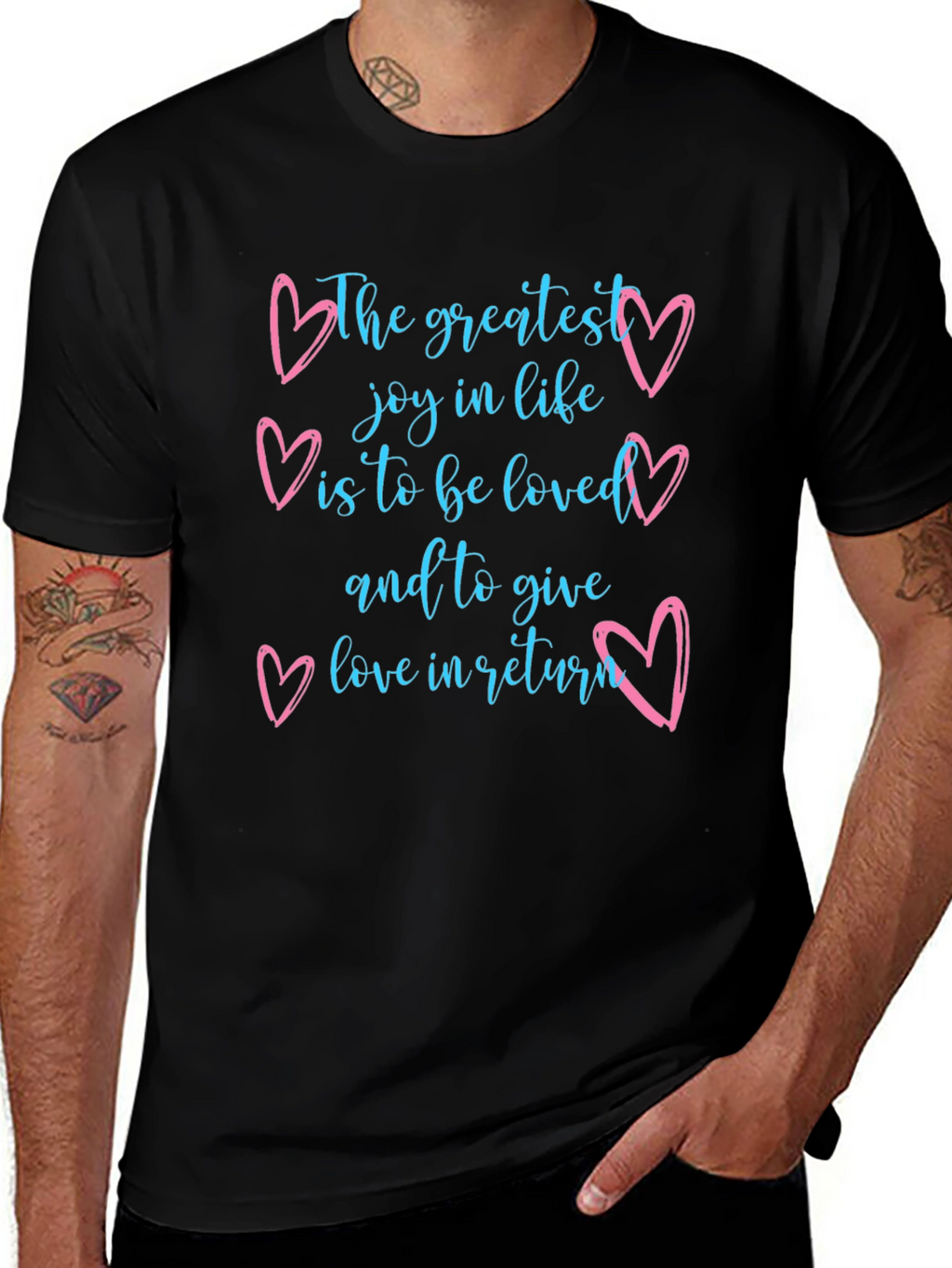 Love and Joy Graphic T-Shirt