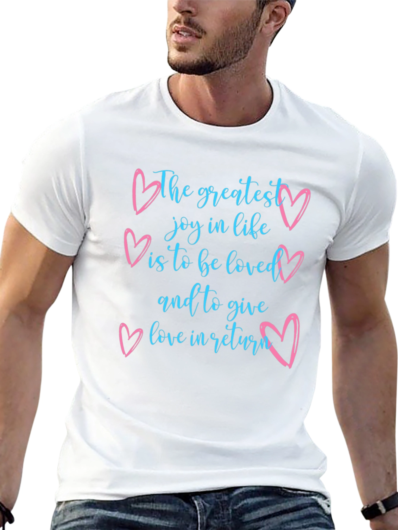 Love and Joy Graphic T-Shirt