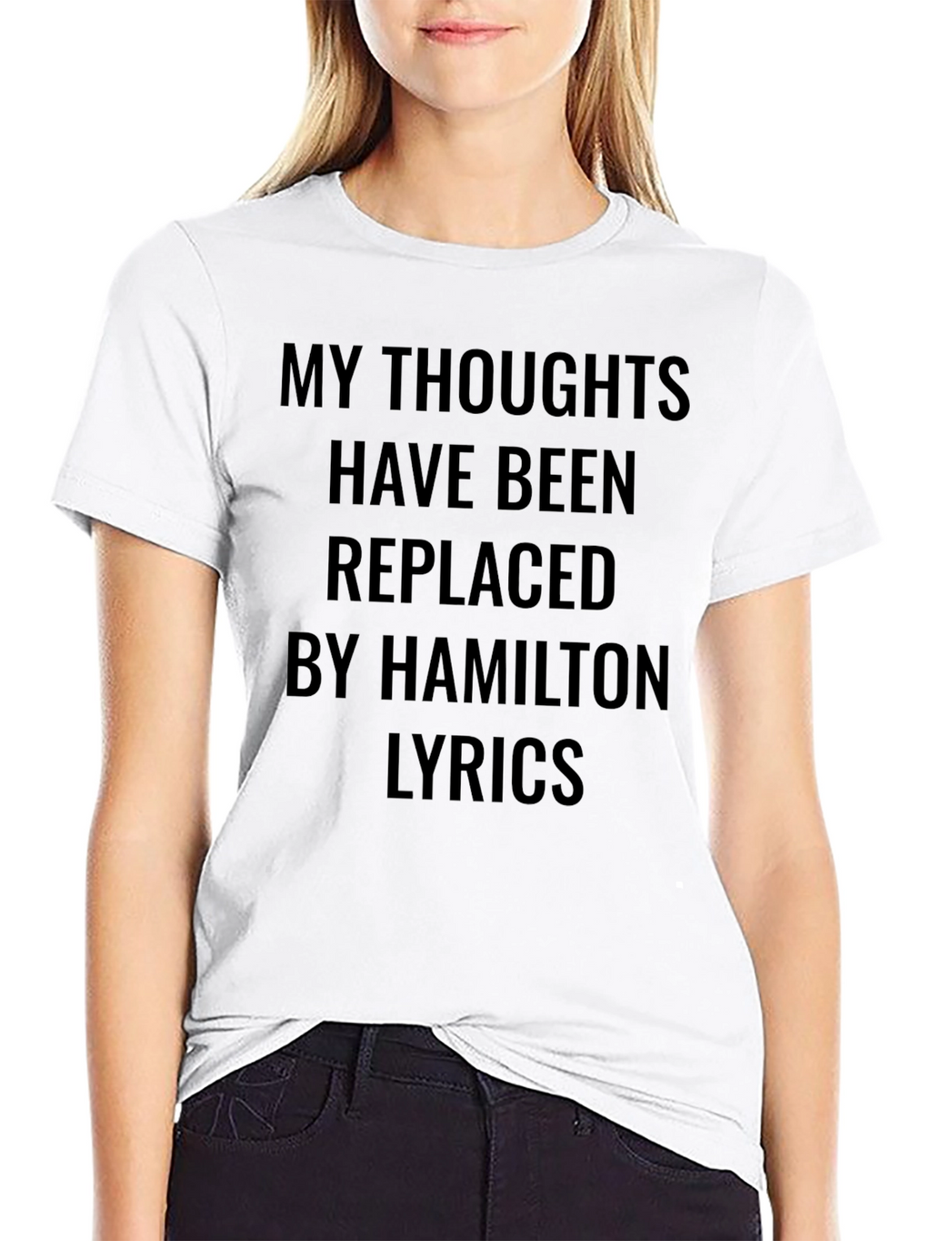Hamilton Lyrics Graphic T-Shirt