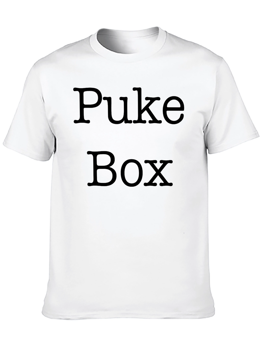 Puke Box Graphic Tee -  Bold Statement T-Shirt