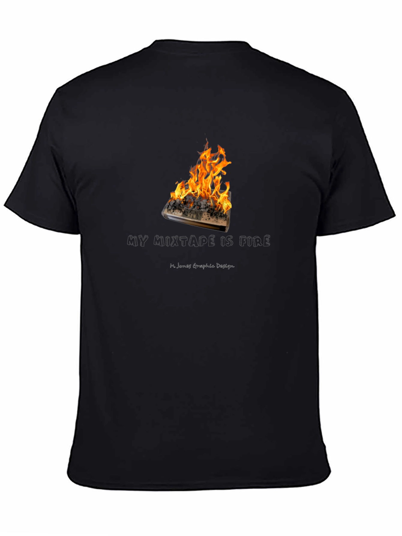Mixtape is Fire Graphic T-Shirt