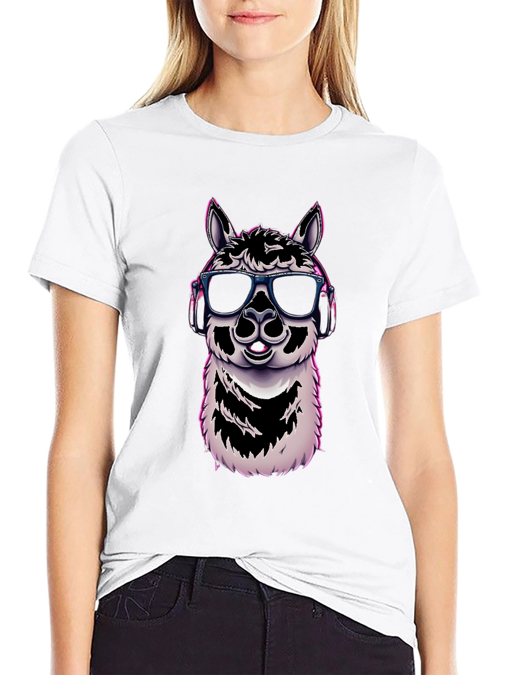Cool Llama Graphic Tee