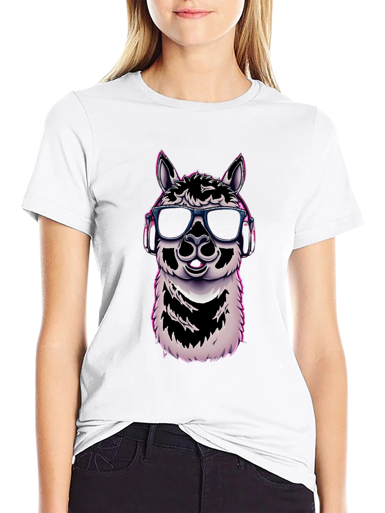 Cool Llama Graphic Tee