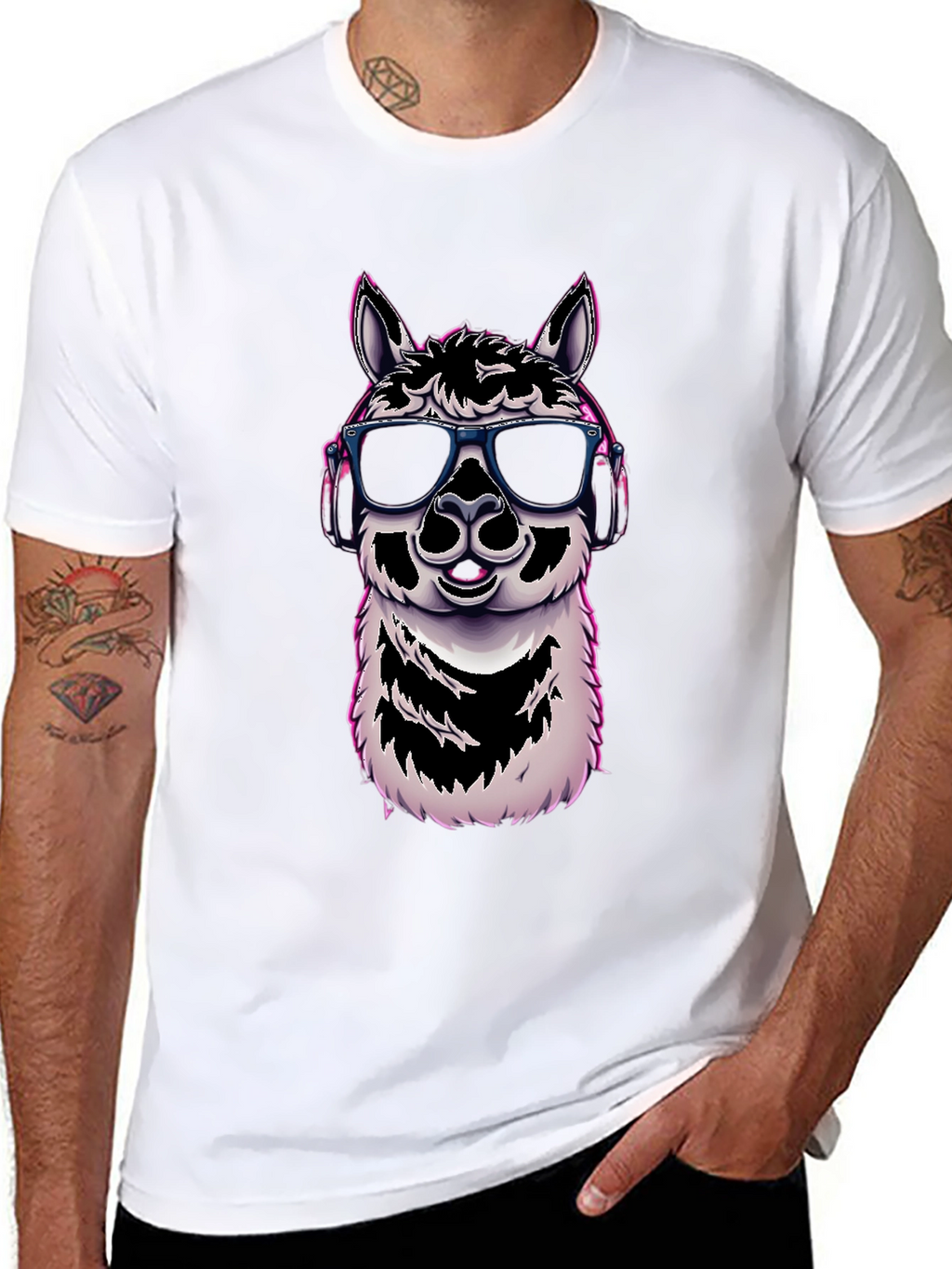 Cool Llama Graphic Tee