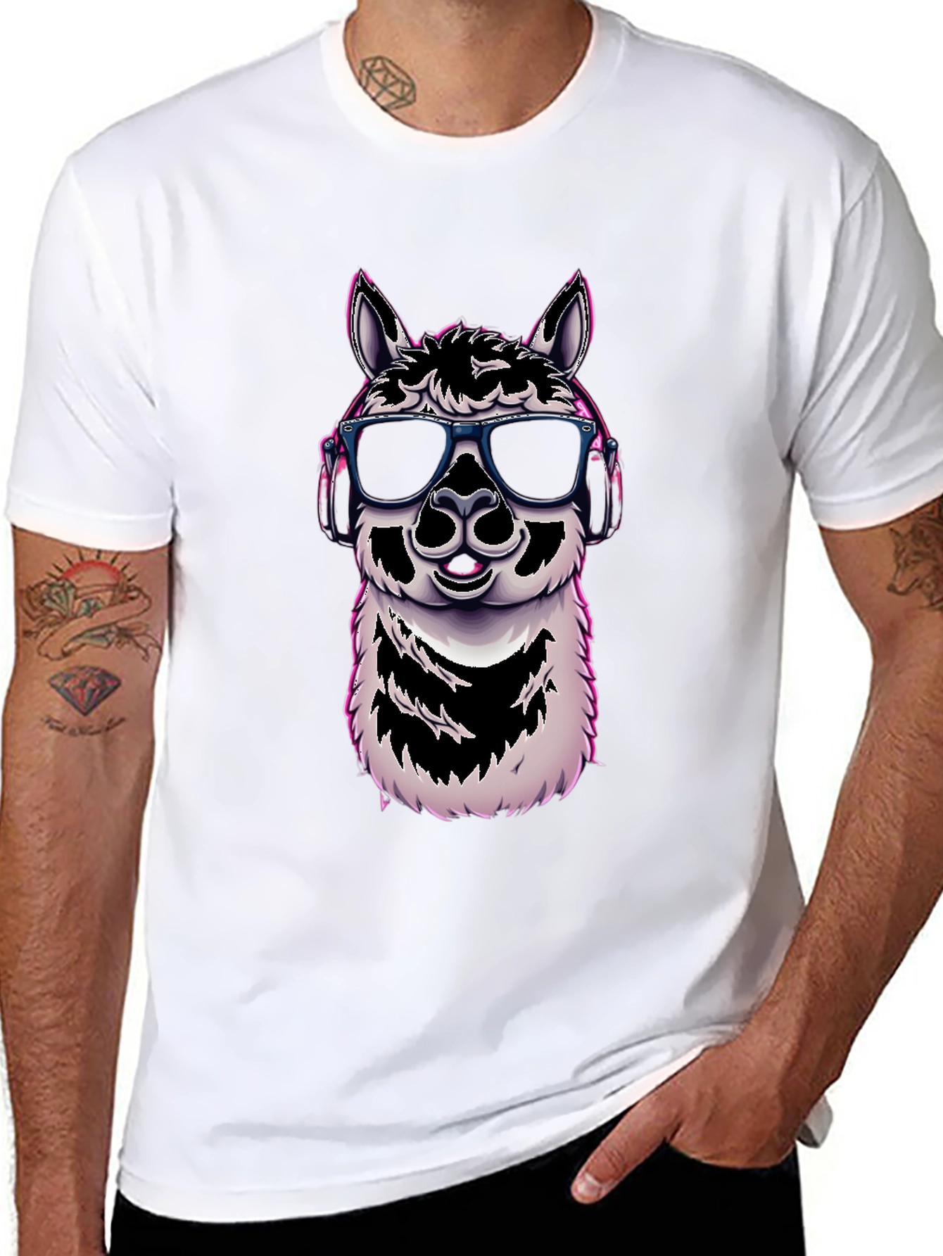 Cool Llama Graphic Tee