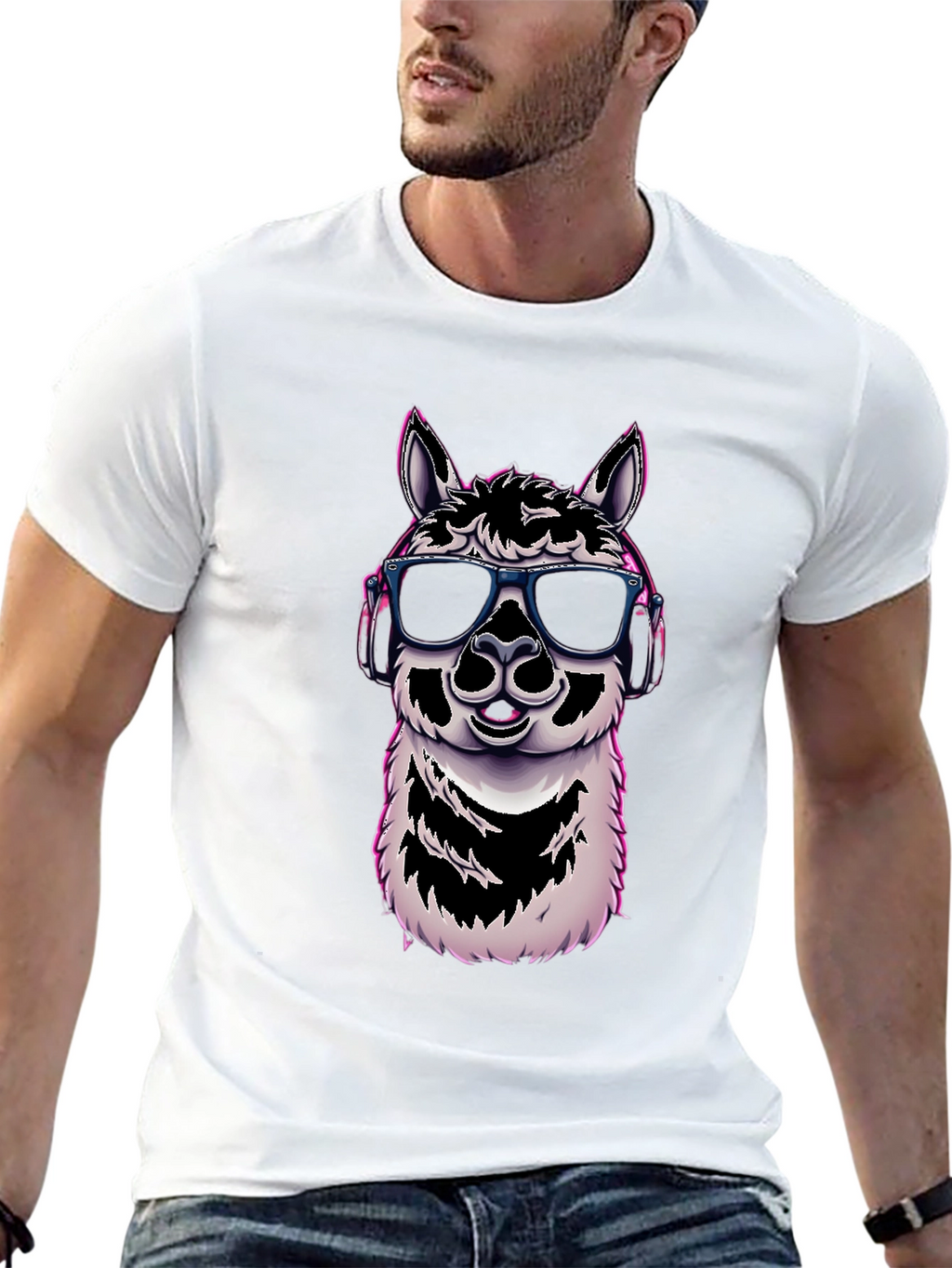 Cool Llama Graphic Tee