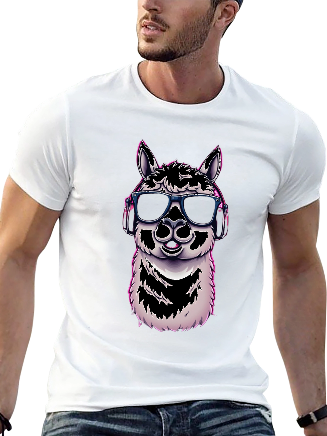 Cool Llama Graphic Tee