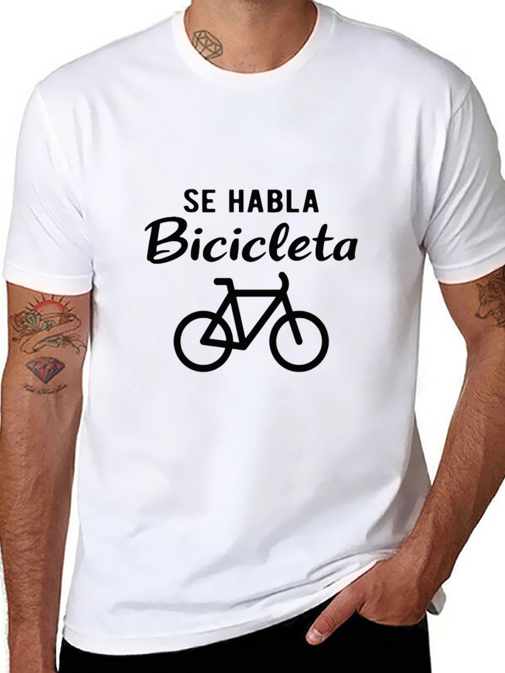 Se Habla Bicicleta Graphic T-Shirt