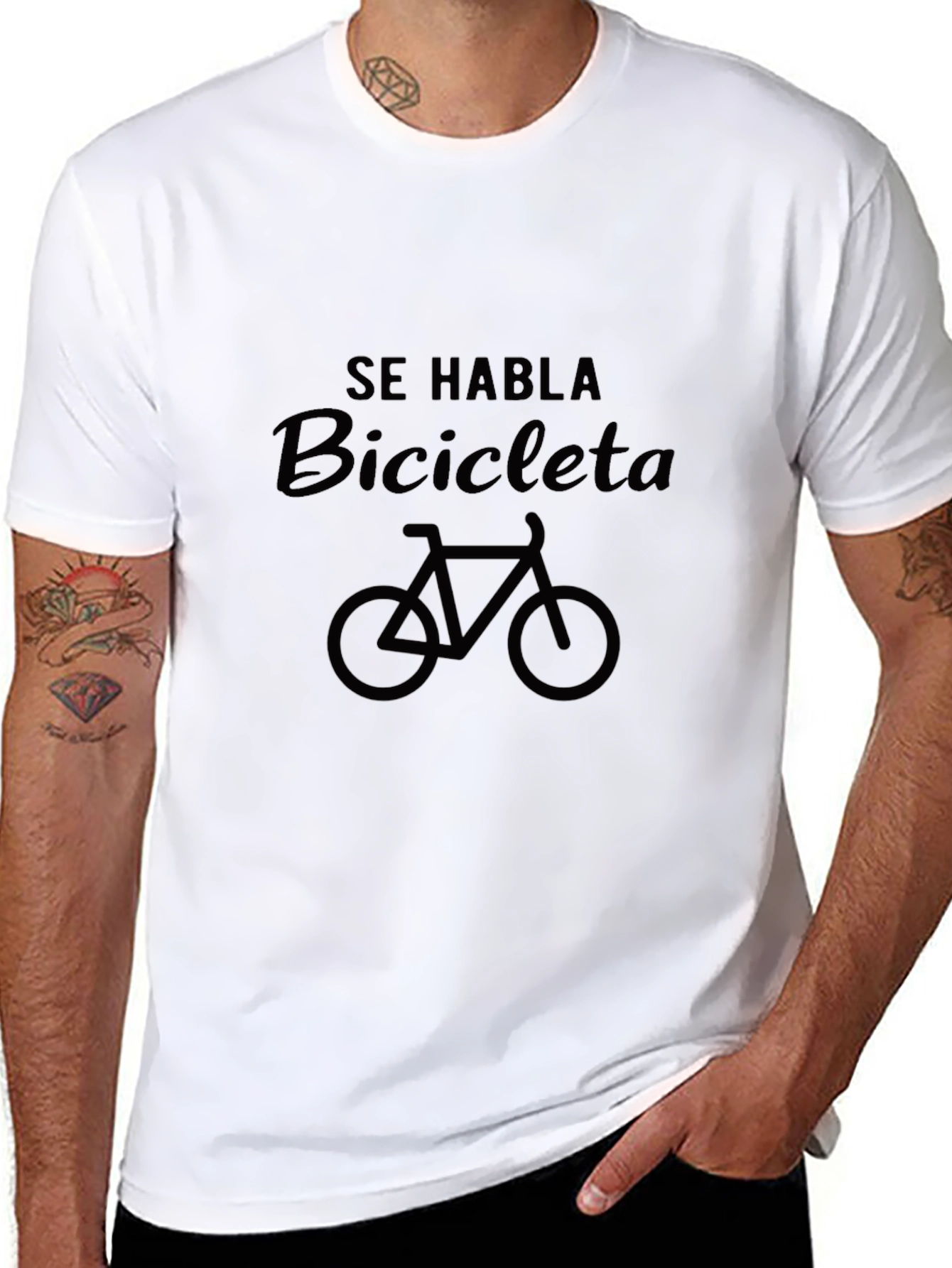 Se Habla Bicicleta Graphic T-Shirt