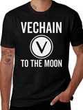VeChain to the Moon T-Shirt - Crypto Tee