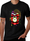 Time Bomb Graffiti Graphic Tee