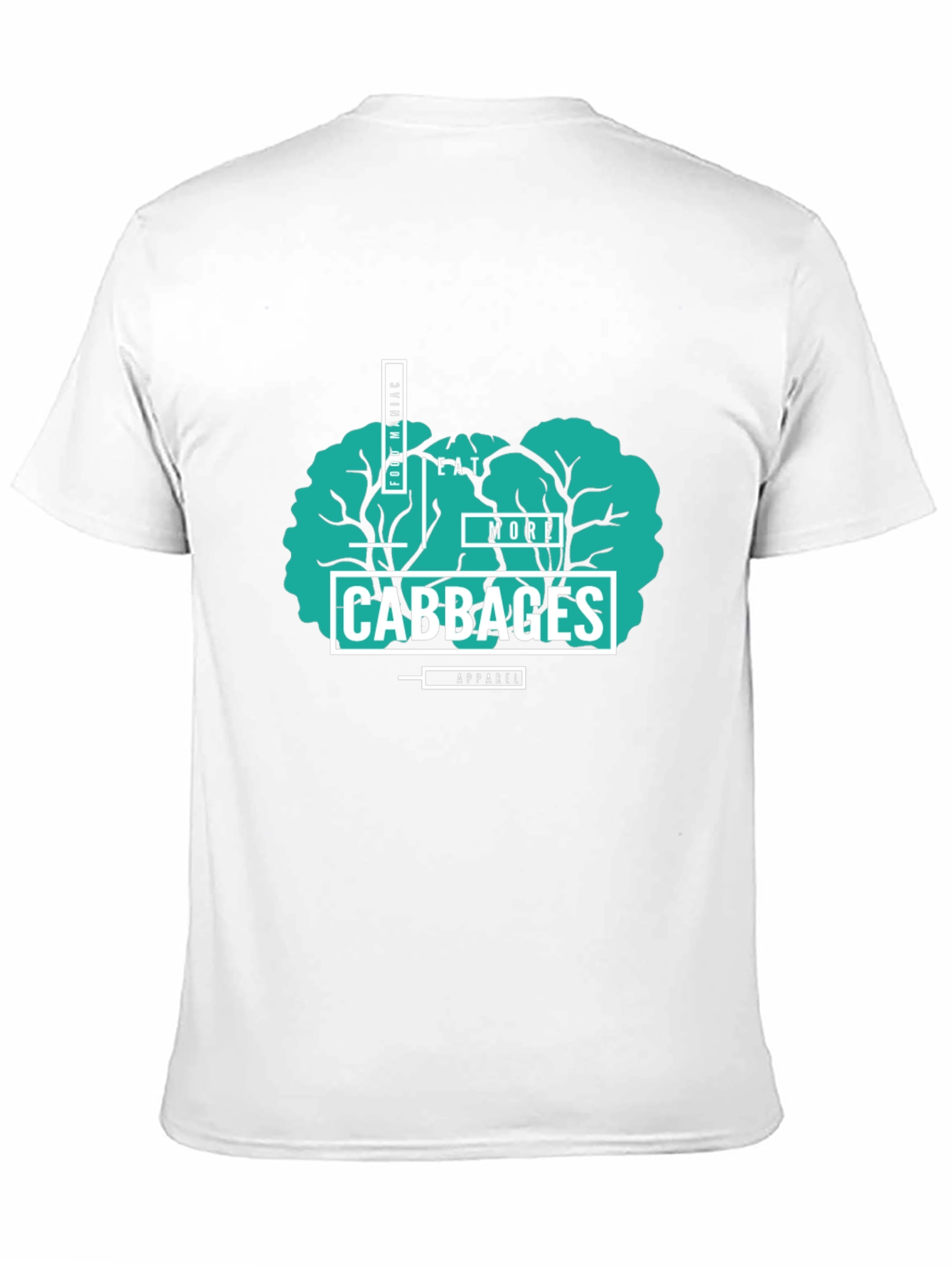 Eat More Cabbages T-Shirt - Food Maniac Apparel