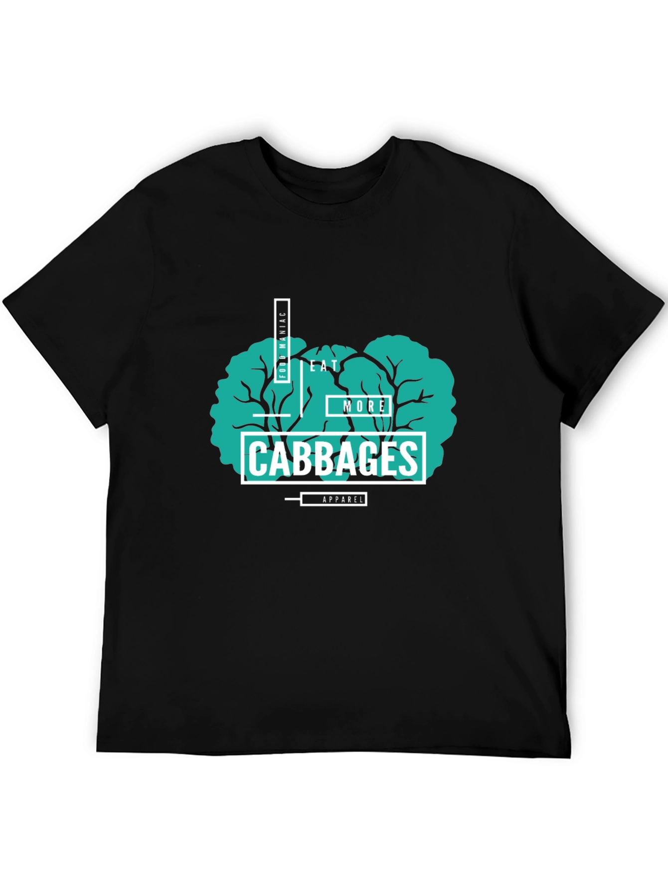 Eat More Cabbages T-Shirt - Food Maniac Apparel