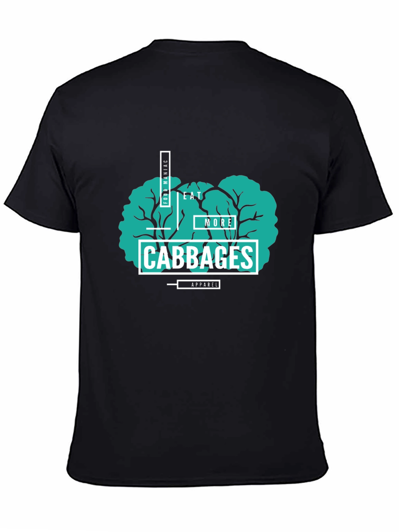 Eat More Cabbages T-Shirt - Food Maniac Apparel