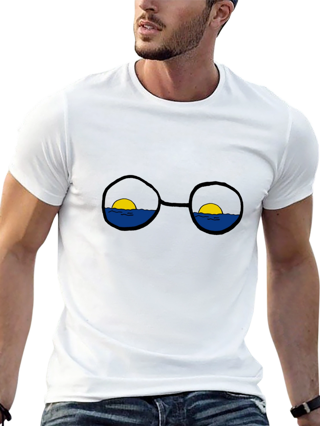 Sunset Spectacles Graphic T-Shirt