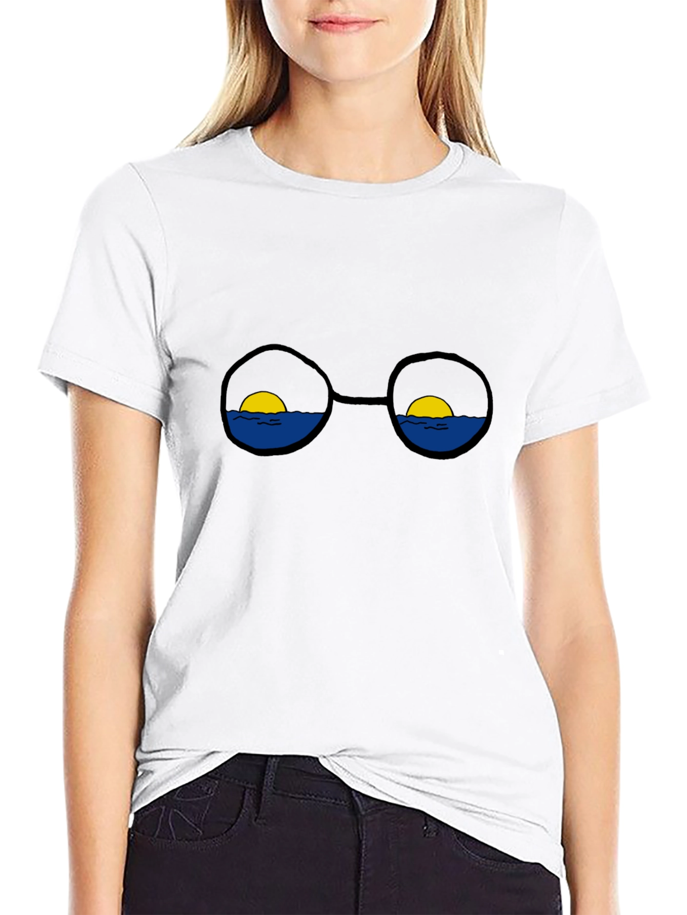 Sunset Spectacles Graphic T-Shirt