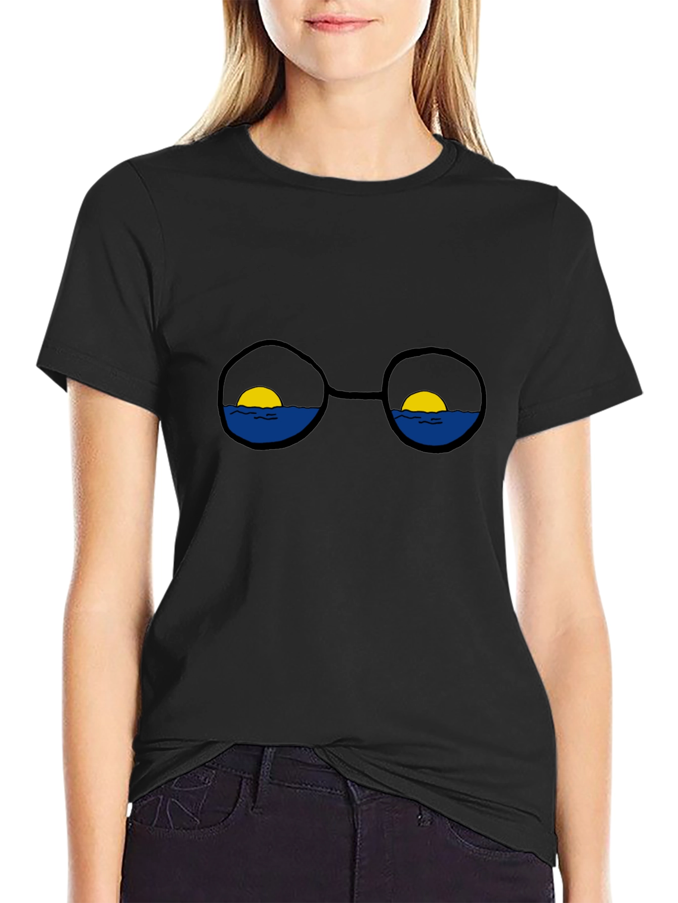 Sunset Spectacles Graphic T-Shirt