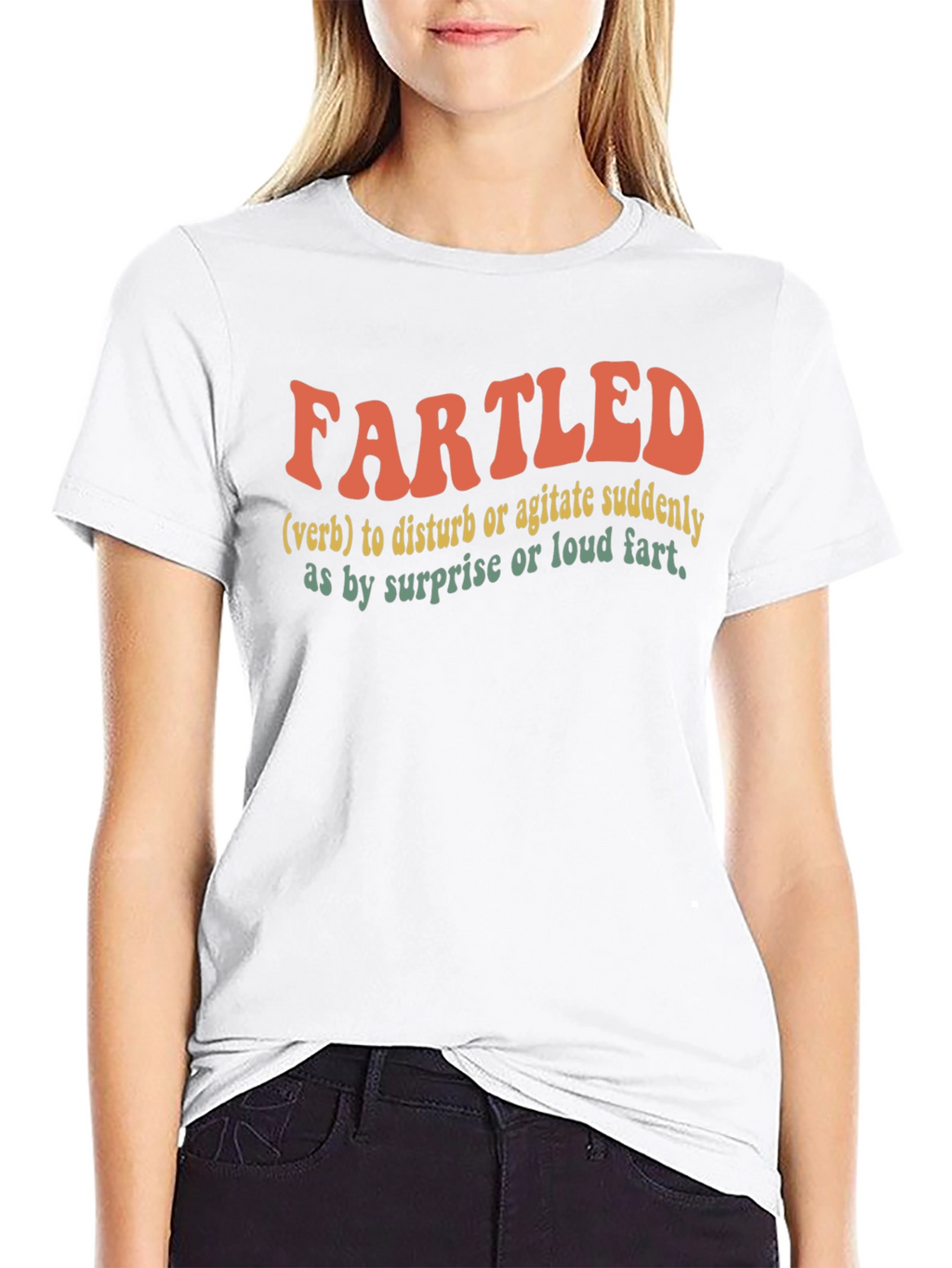 Fartled Funny Graphic T-Shirt