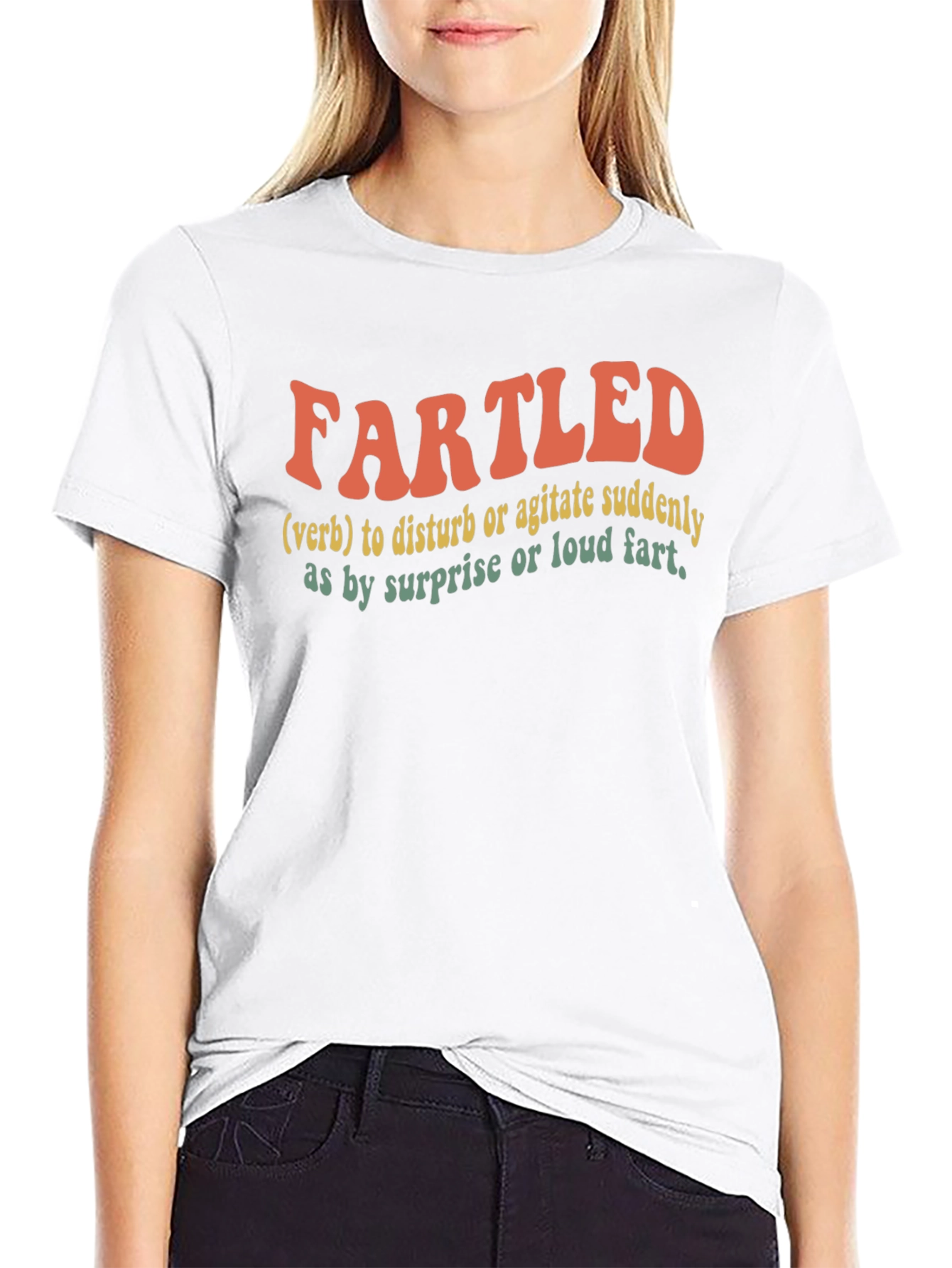 Fartled Funny Graphic T-Shirt
