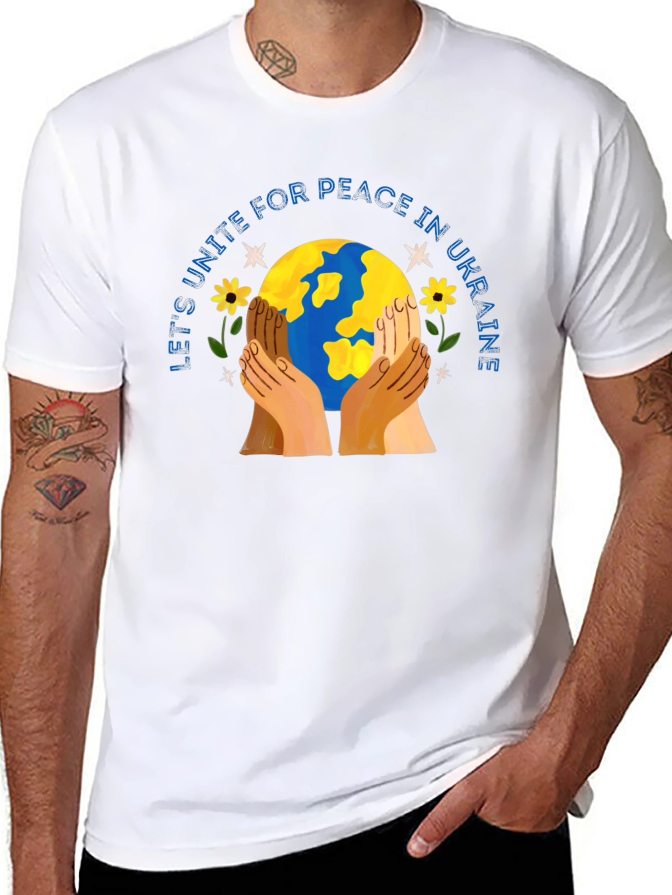Unite for Peace in Ukraine T-Shirt
