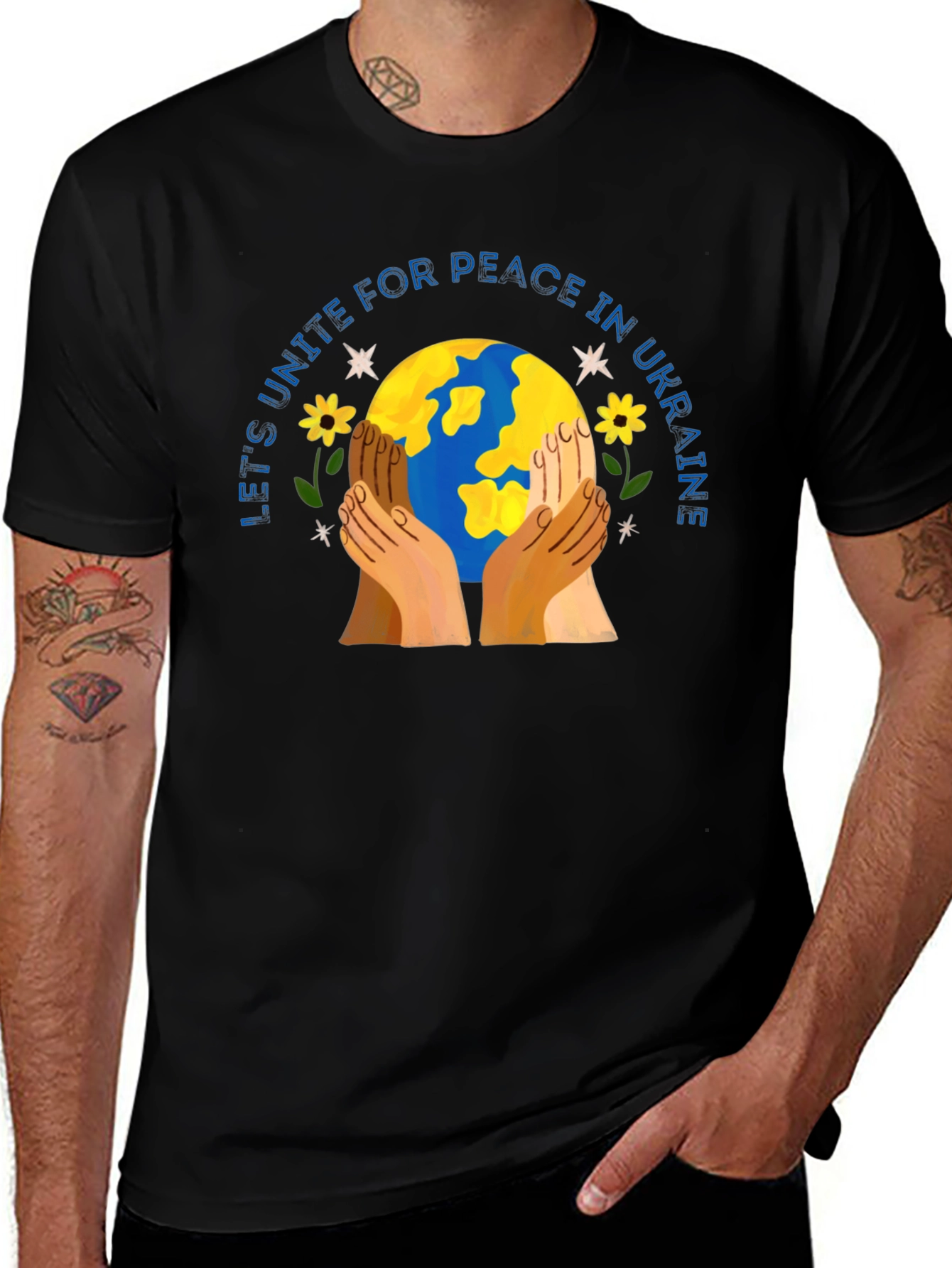 Unite for Peace in Ukraine T-Shirt
