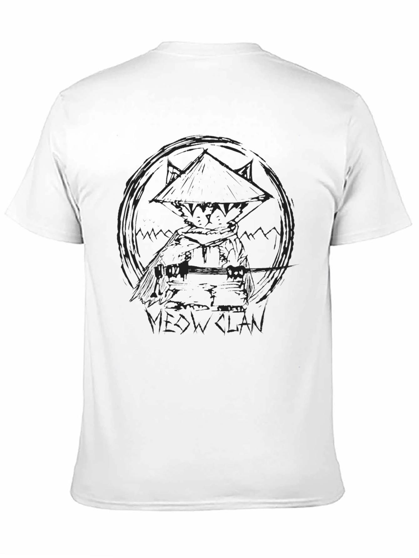 Meow Klan Black T-Shirt