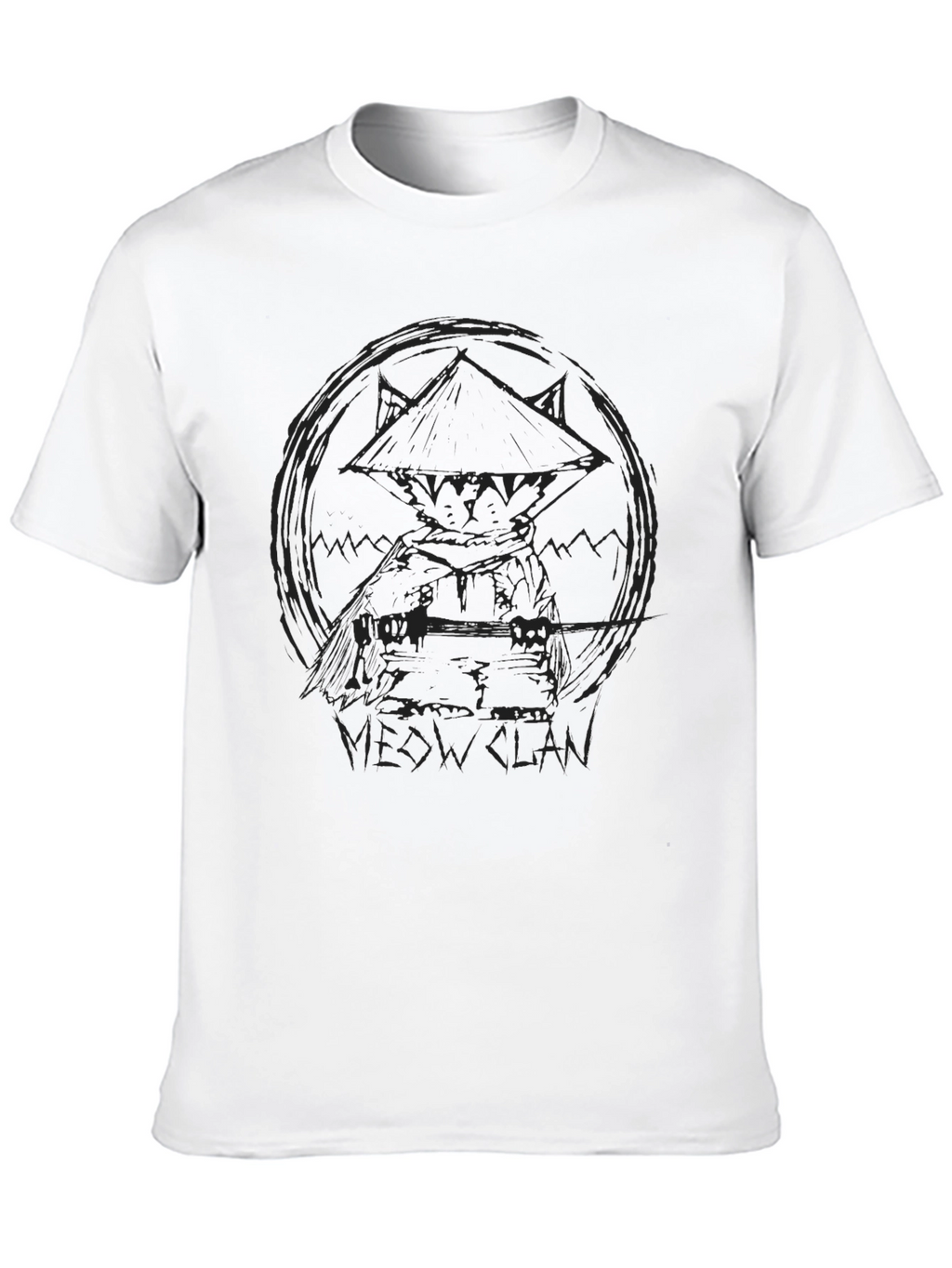 Meow Klan Black T-Shirt