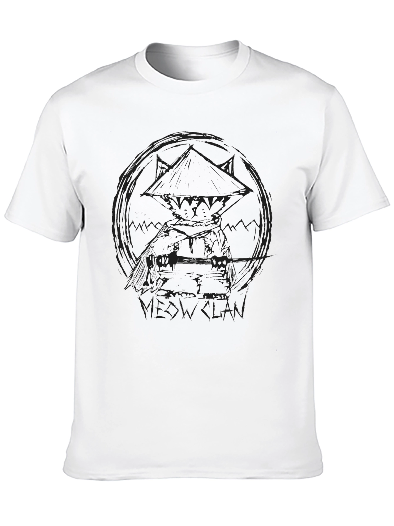Meow Klan Black T-Shirt