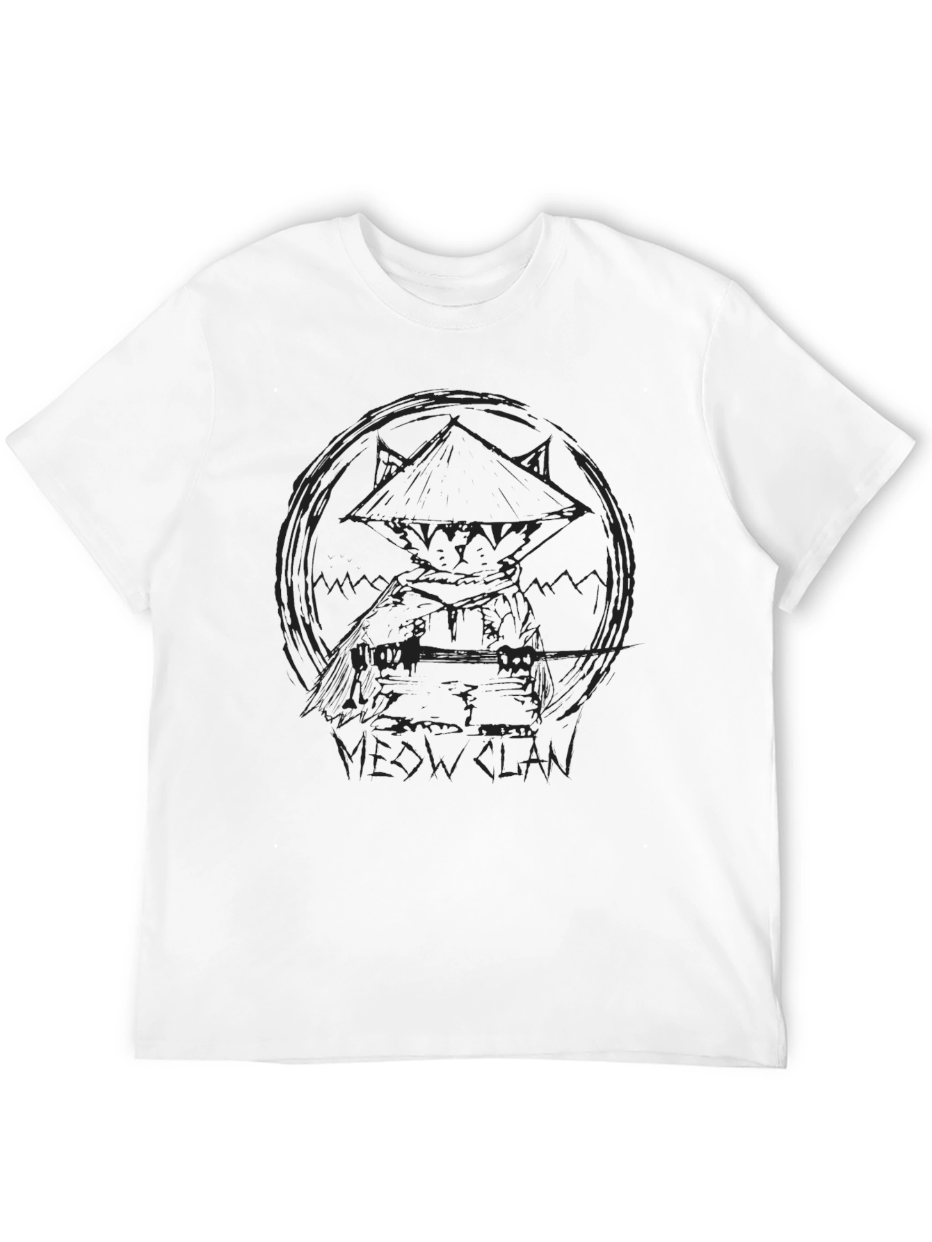 Meow Klan Black T-Shirt