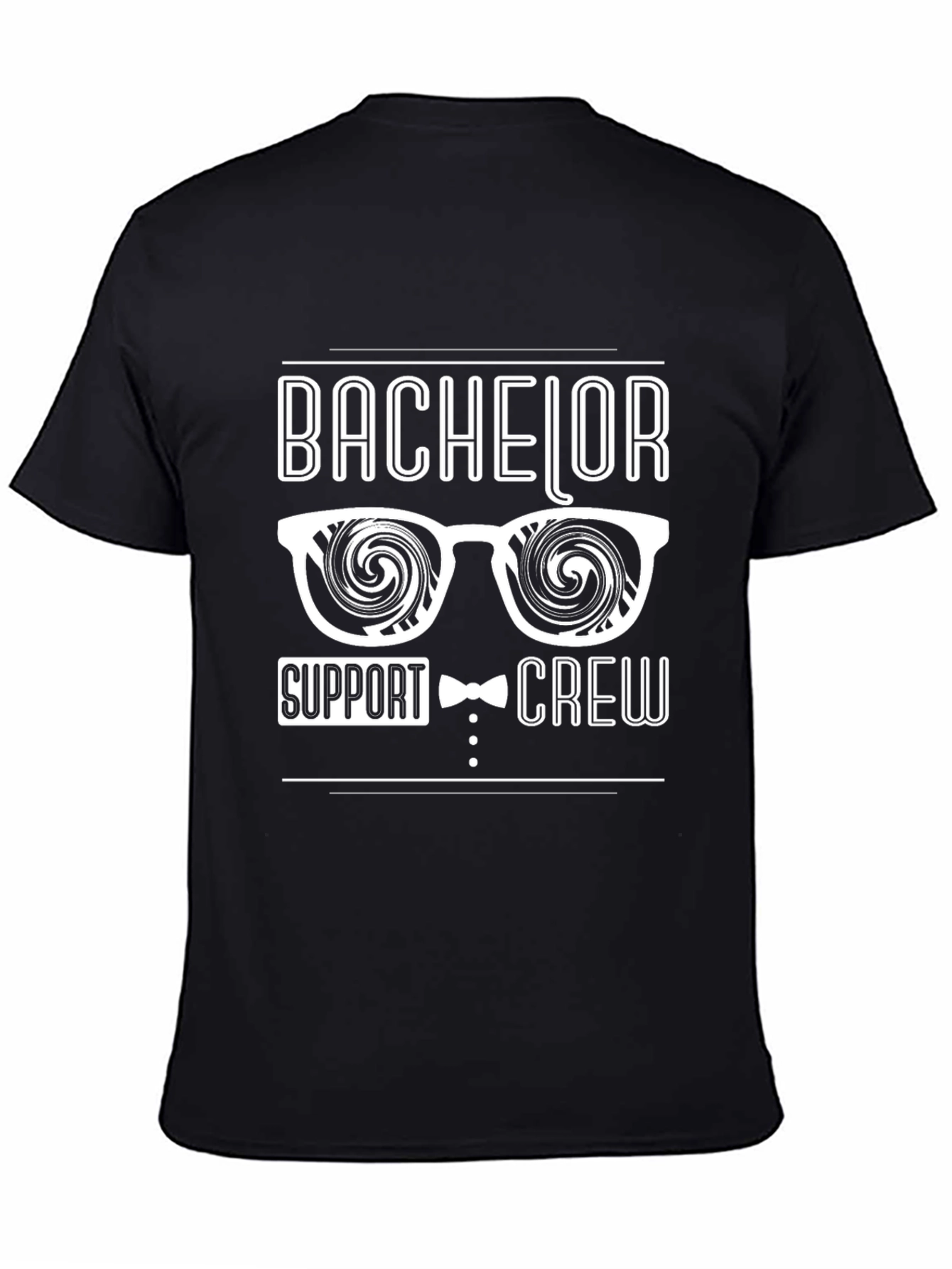 Bachelor Support Crew T-Shirt - Party Ready!