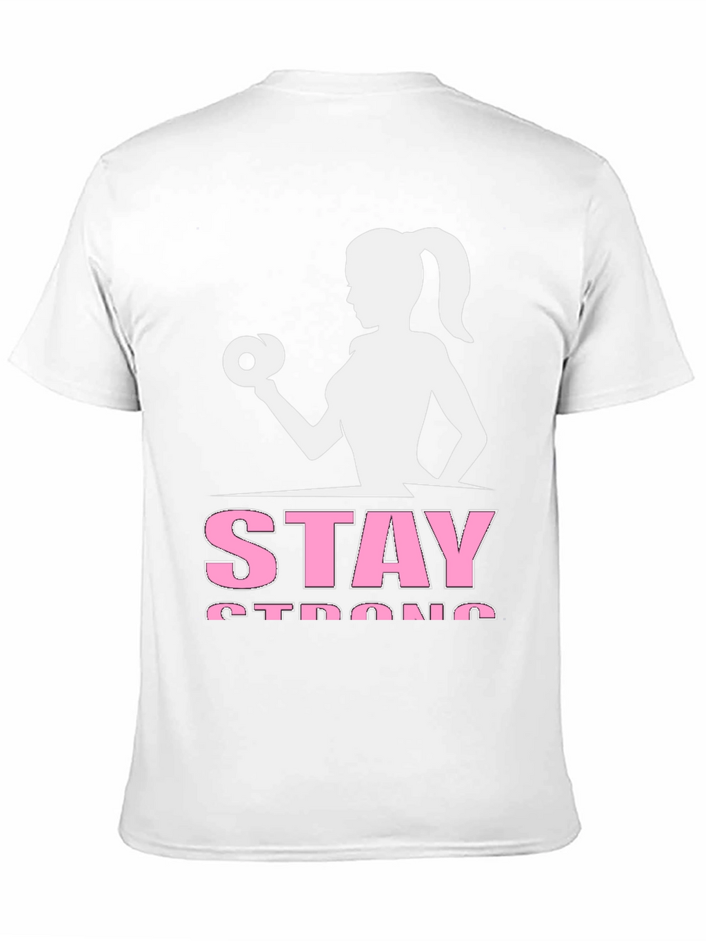 Stay Strong Womans Workout Graphic Tee