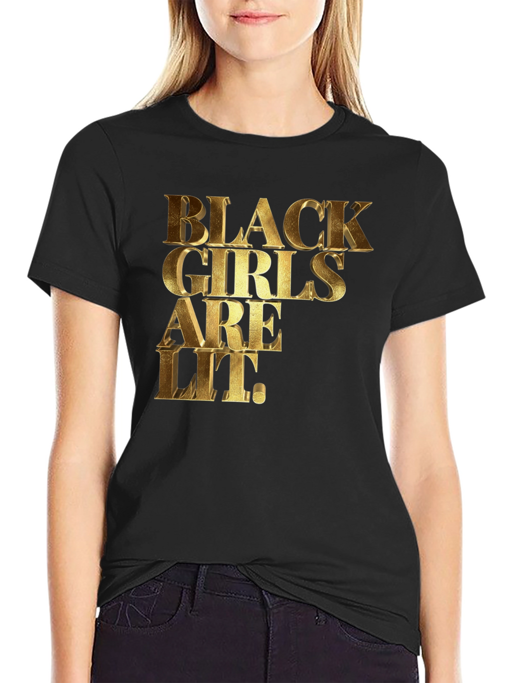 Black Girls are Lit Graphic T-Shirt
