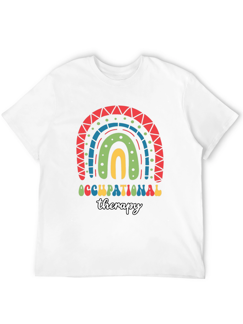 Occupational Therapy Rainbow T-Shirt