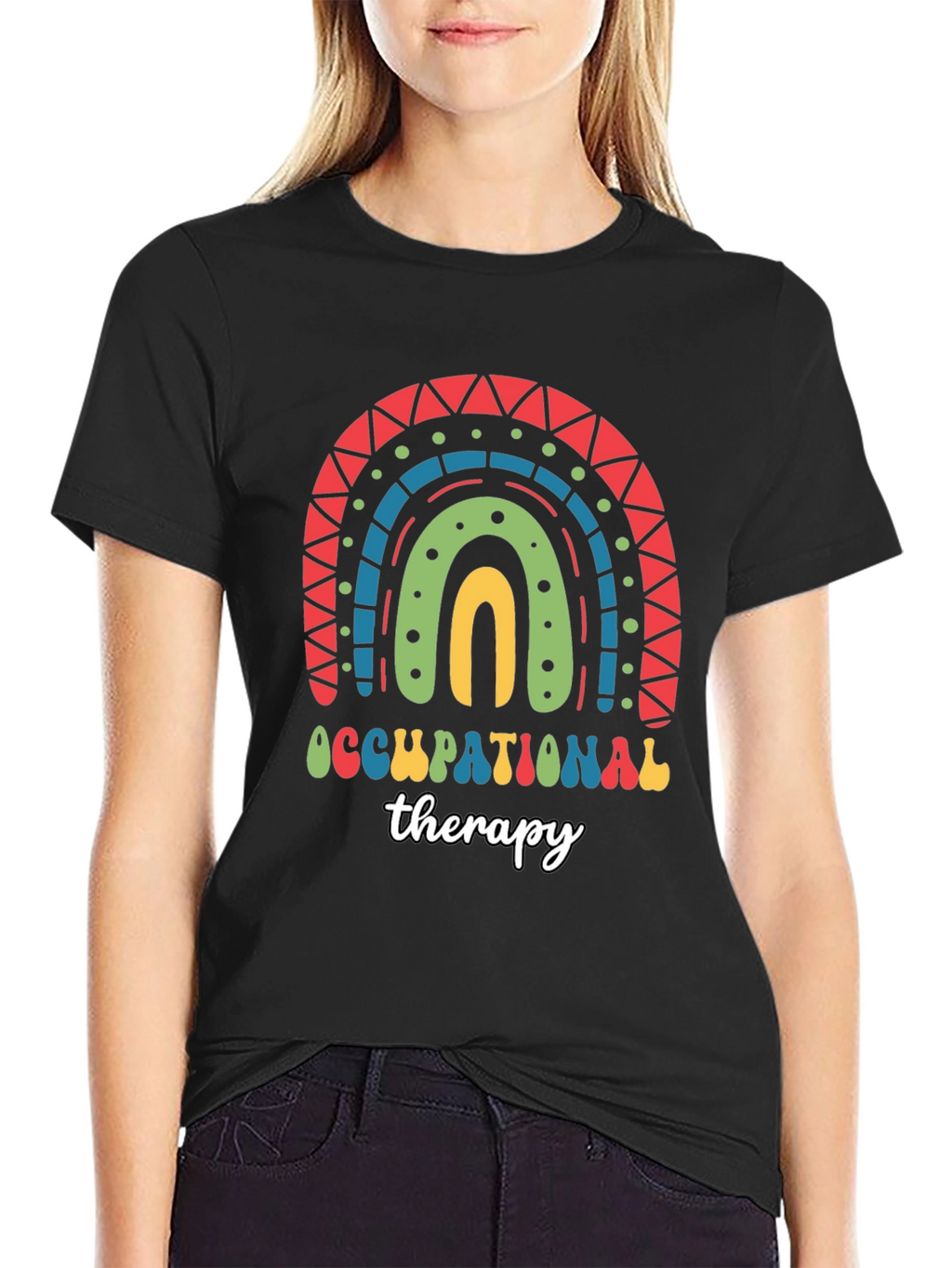 Occupational Therapy Rainbow T-Shirt