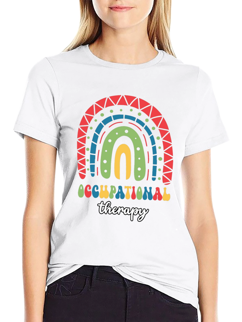 Occupational Therapy Rainbow T-Shirt