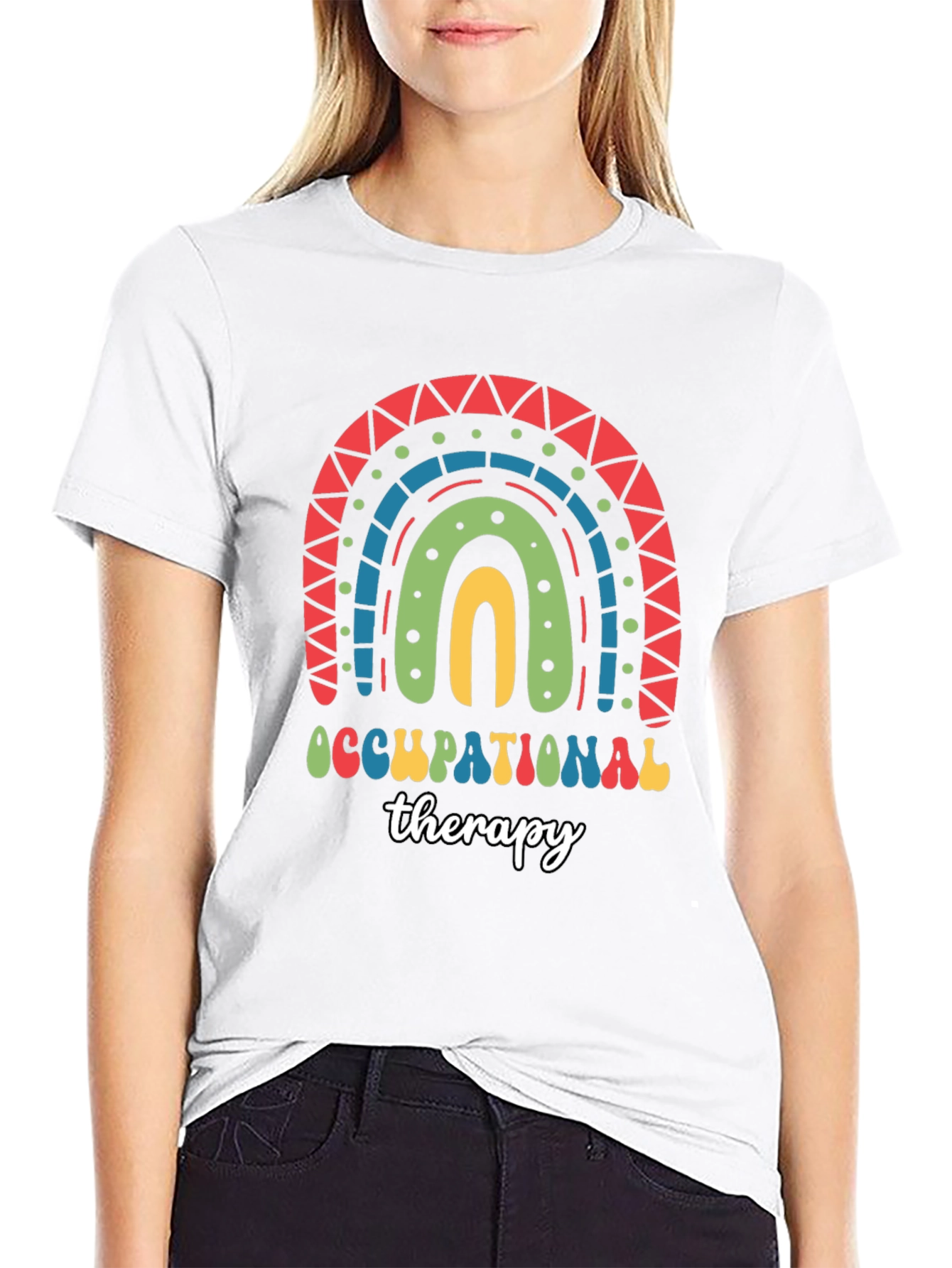 Occupational Therapy Rainbow T-Shirt