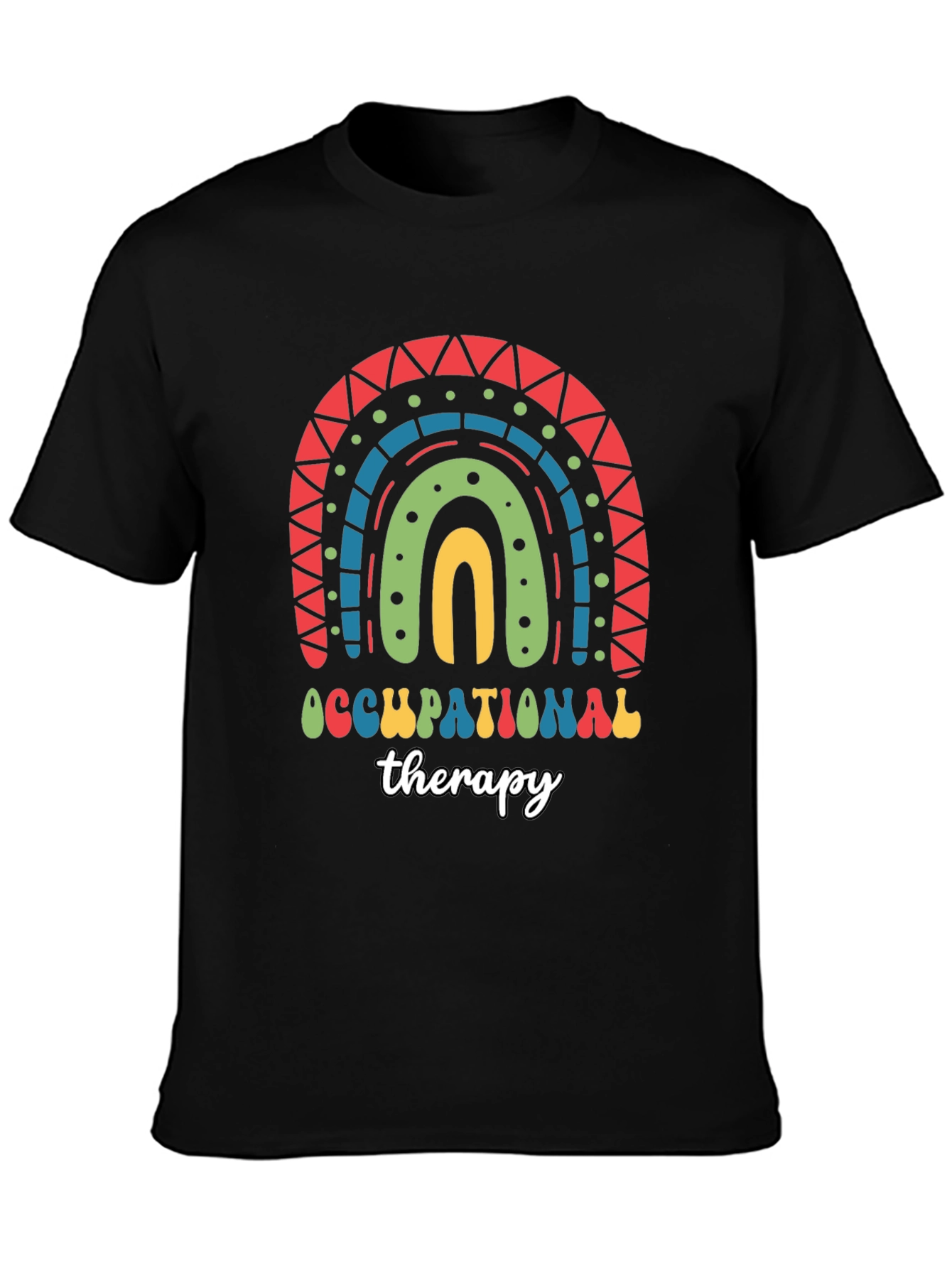 Occupational Therapy Rainbow T-Shirt