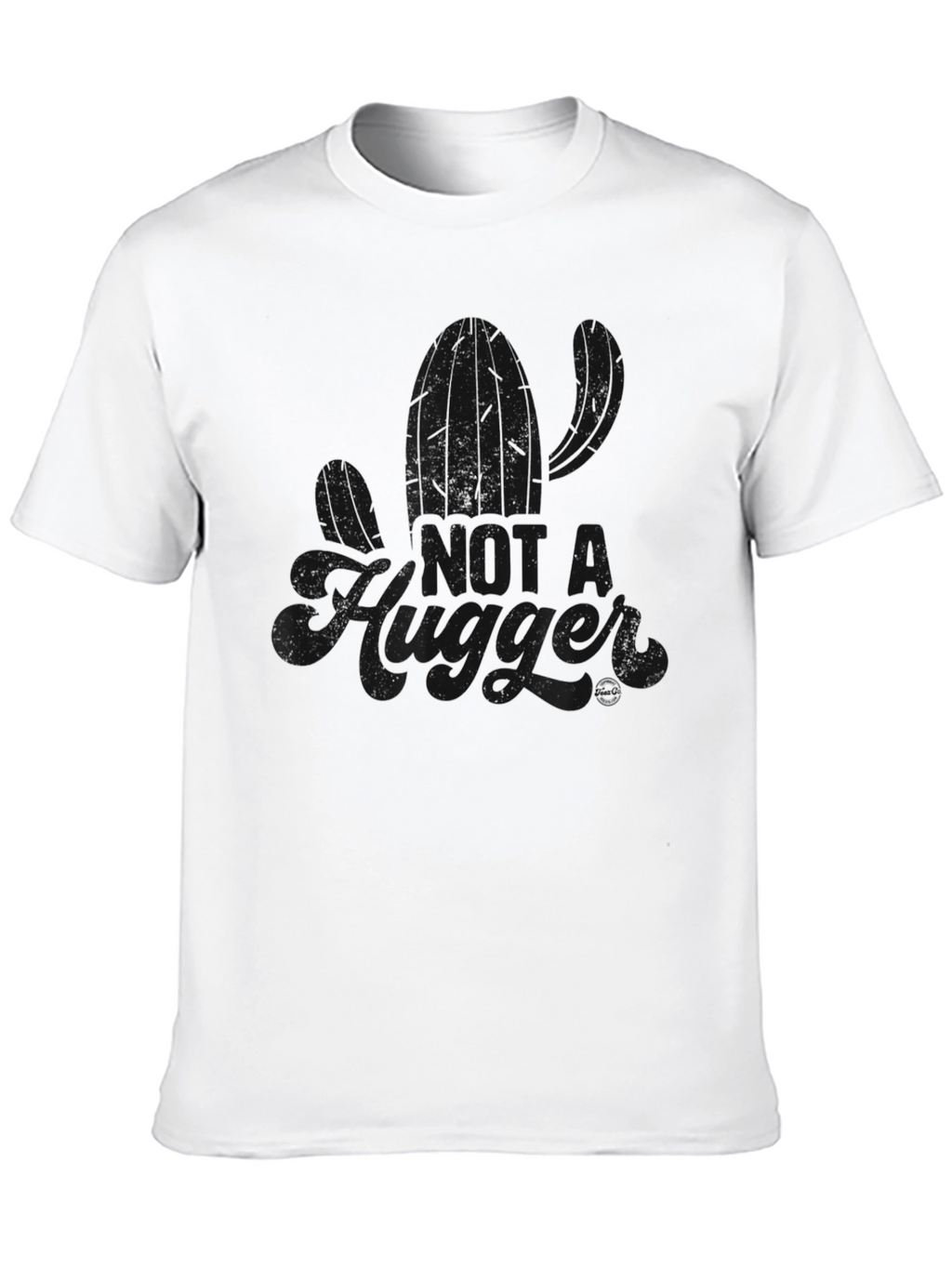 Not a Hugger Cactus Graphic T-Shirt