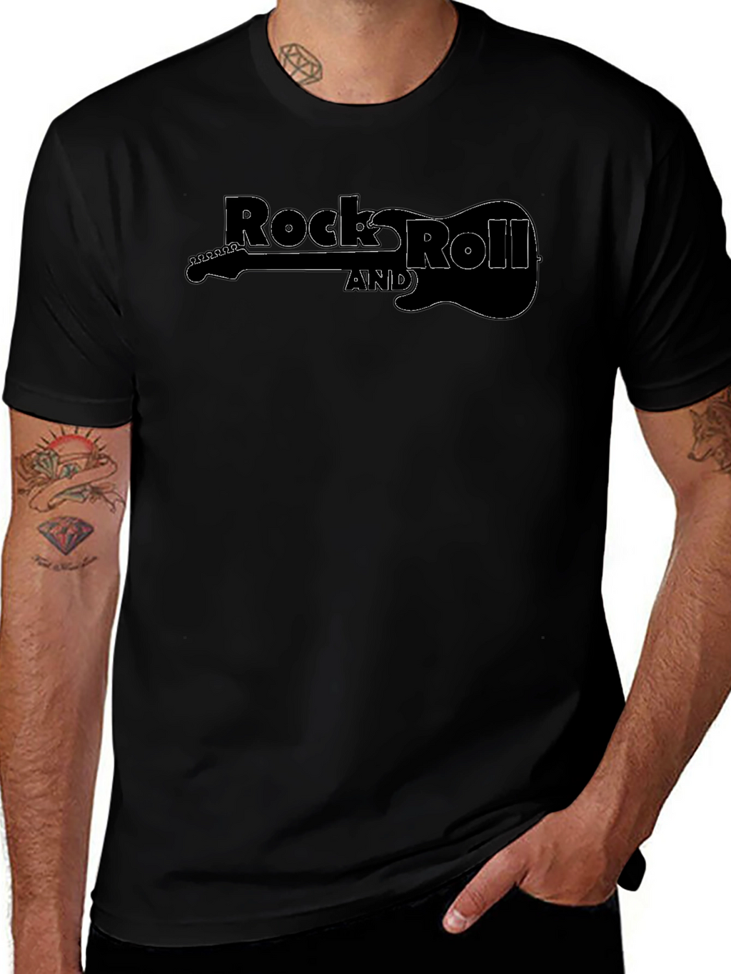 Rock and Roll Guitar T-Shirt