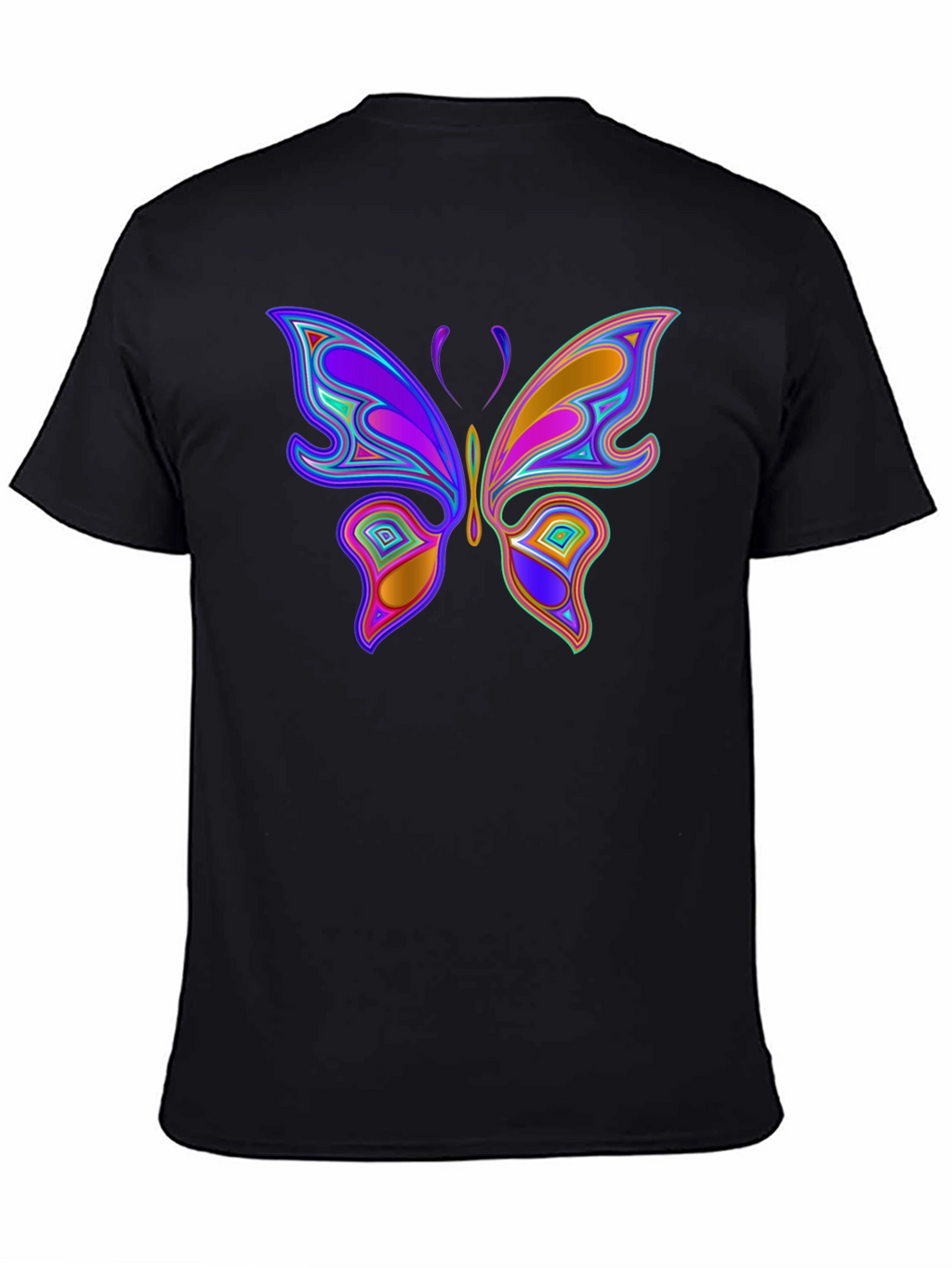 Vibrant Butterfly Graphic T-Shirt - Unique Design