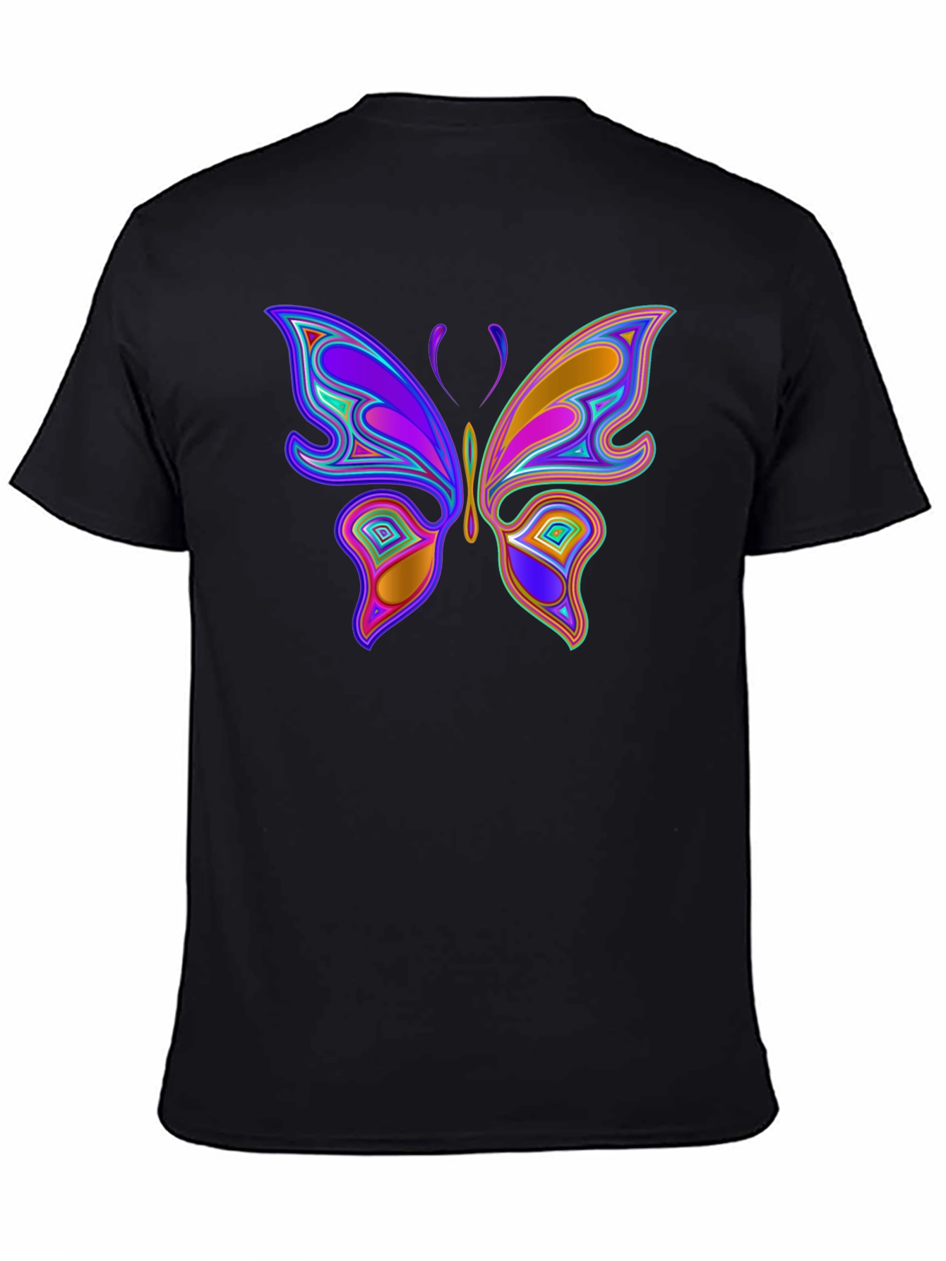 Vibrant Butterfly Graphic T-Shirt - Unique Design