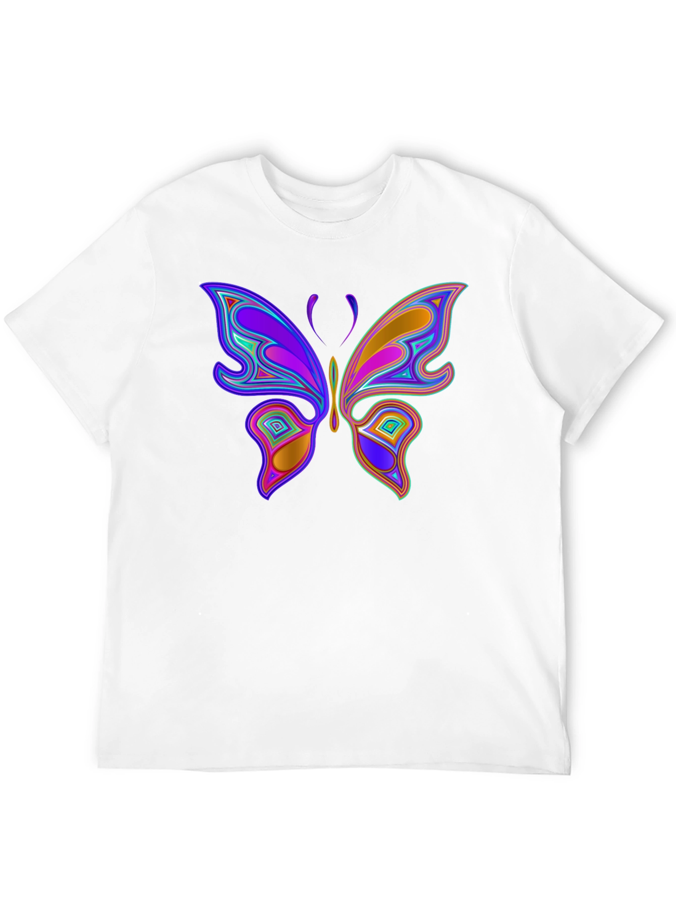 Vibrant Butterfly Graphic T-Shirt - Unique Design