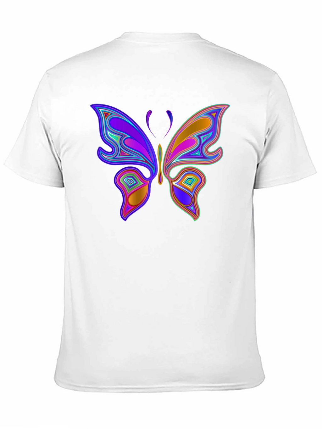 Vibrant Butterfly Graphic T-Shirt - Unique Design