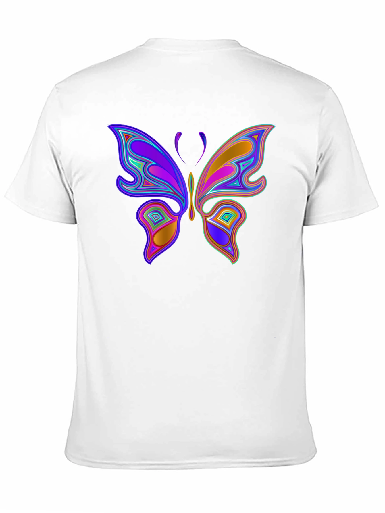 Vibrant Butterfly Graphic T-Shirt - Unique Design