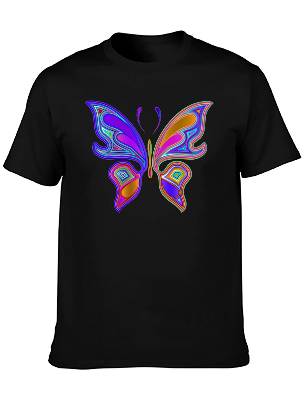 Vibrant Butterfly Graphic T-Shirt - Unique Design
