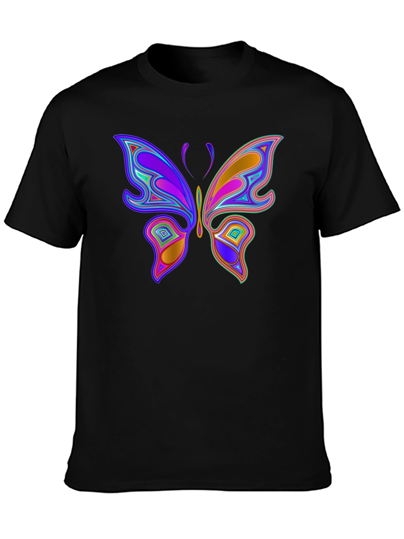 Vibrant Butterfly Graphic T-Shirt - Unique Design