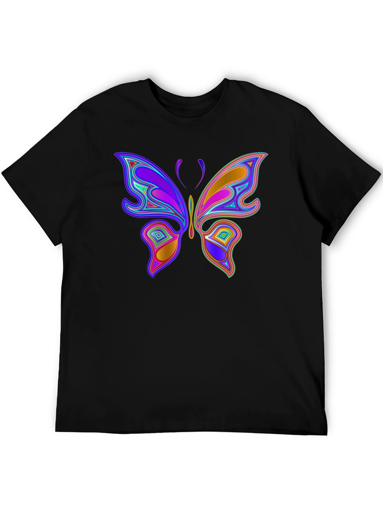 Vibrant Butterfly Graphic T-Shirt - Unique Design