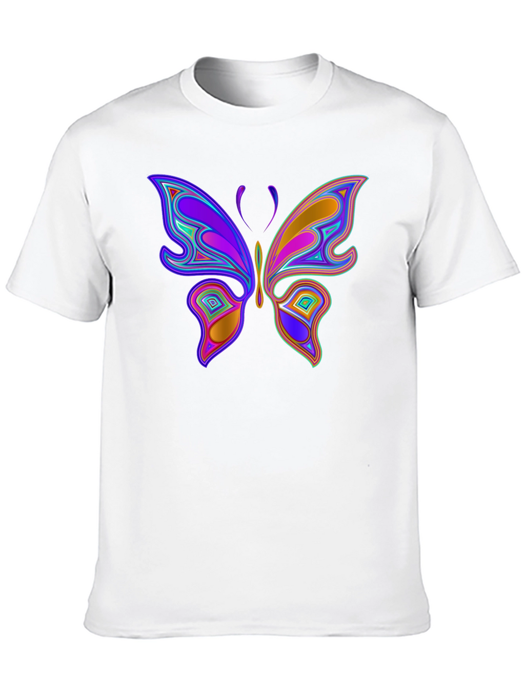 Vibrant Butterfly Graphic T-Shirt - Unique Design