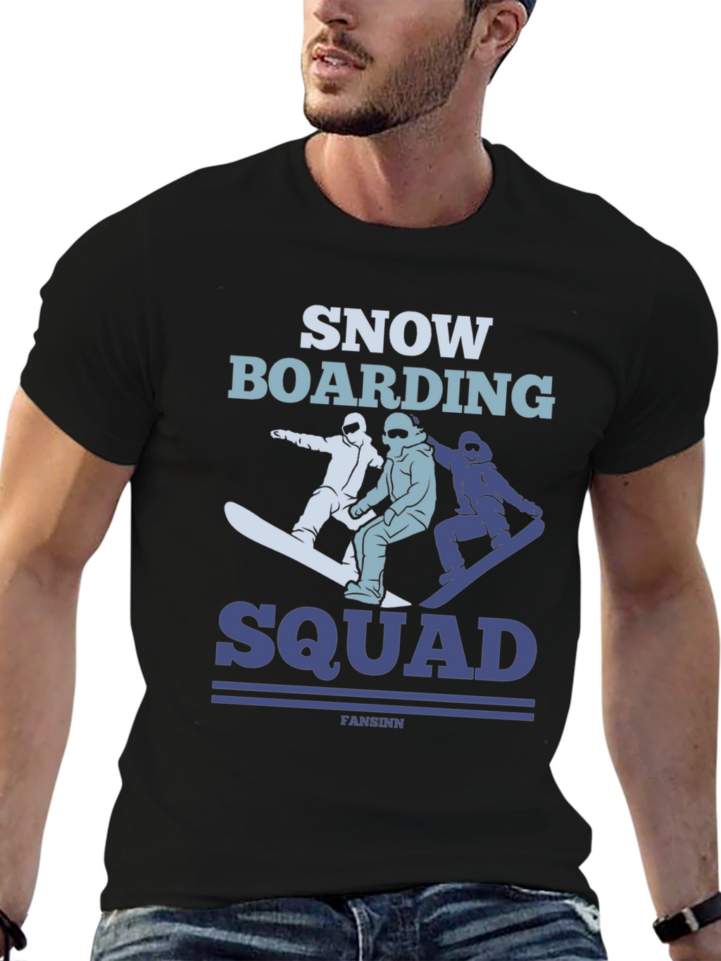 Snowboarding Squad Graphic Tee